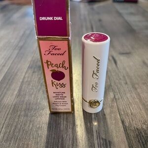 Too Faced Peach Kiss Lipstick - Drunk Dial